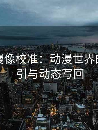 风车动漫像校准：动漫世界的精妙校引与动态写回