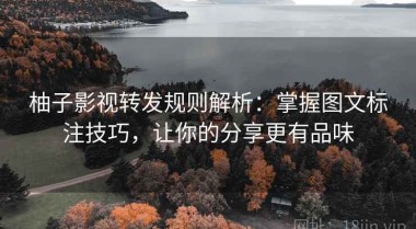 柚子影视转发规则解析：掌握图文标注技巧，让你的分享更有品味