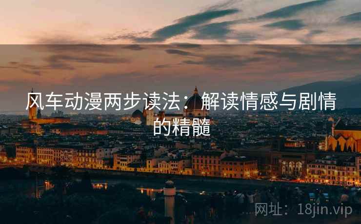 风车动漫两步读法：解读情感与剧情的精髓